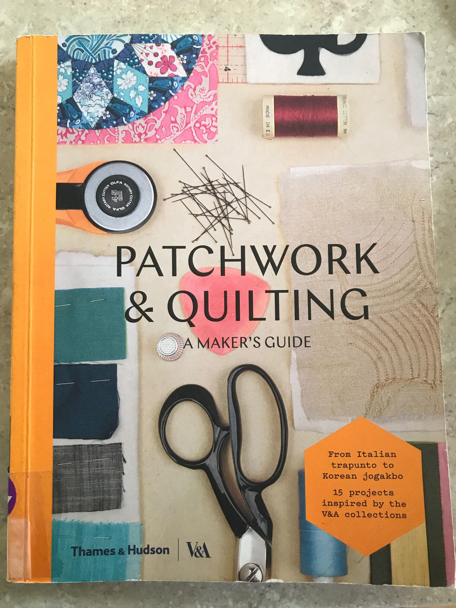 Patchwork and Quilting book