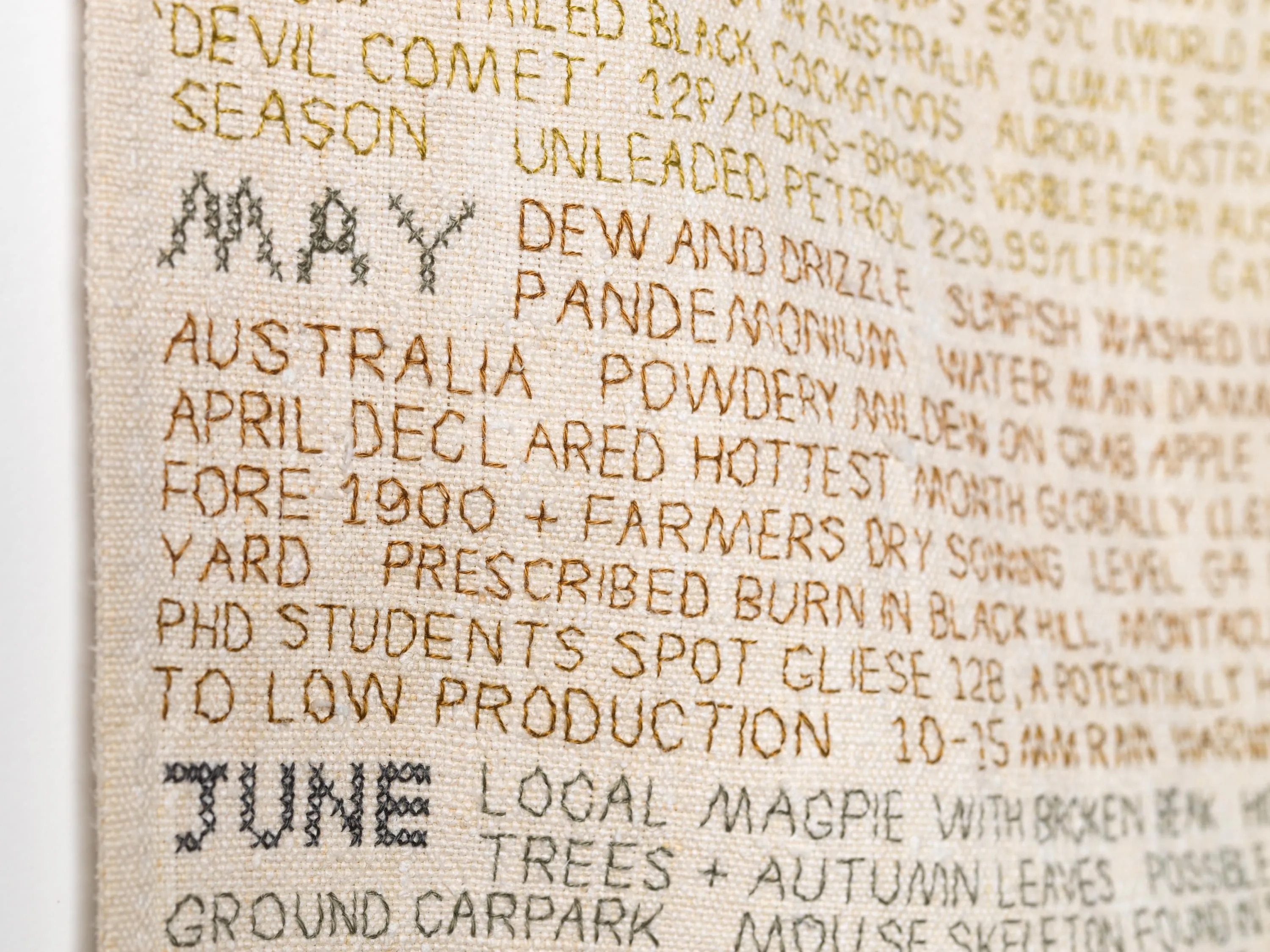 2025 Sera Waters Noticing Sampler 2024_Detail Photograph Grant Hancock
