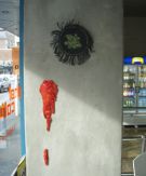 Dark Doily: Frozen Peas + Blood-shot