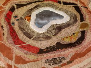 South Australian cross-sections (in four parts): mega-fauna, red stump, finite vastness & internal spillage (detail)